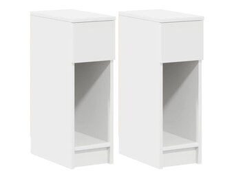 Set van 2 Nachtkastjes Wit - 53% Korting