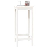 Bartafel Grenenhout Wit 50x50x110 cm - 54% Korting!