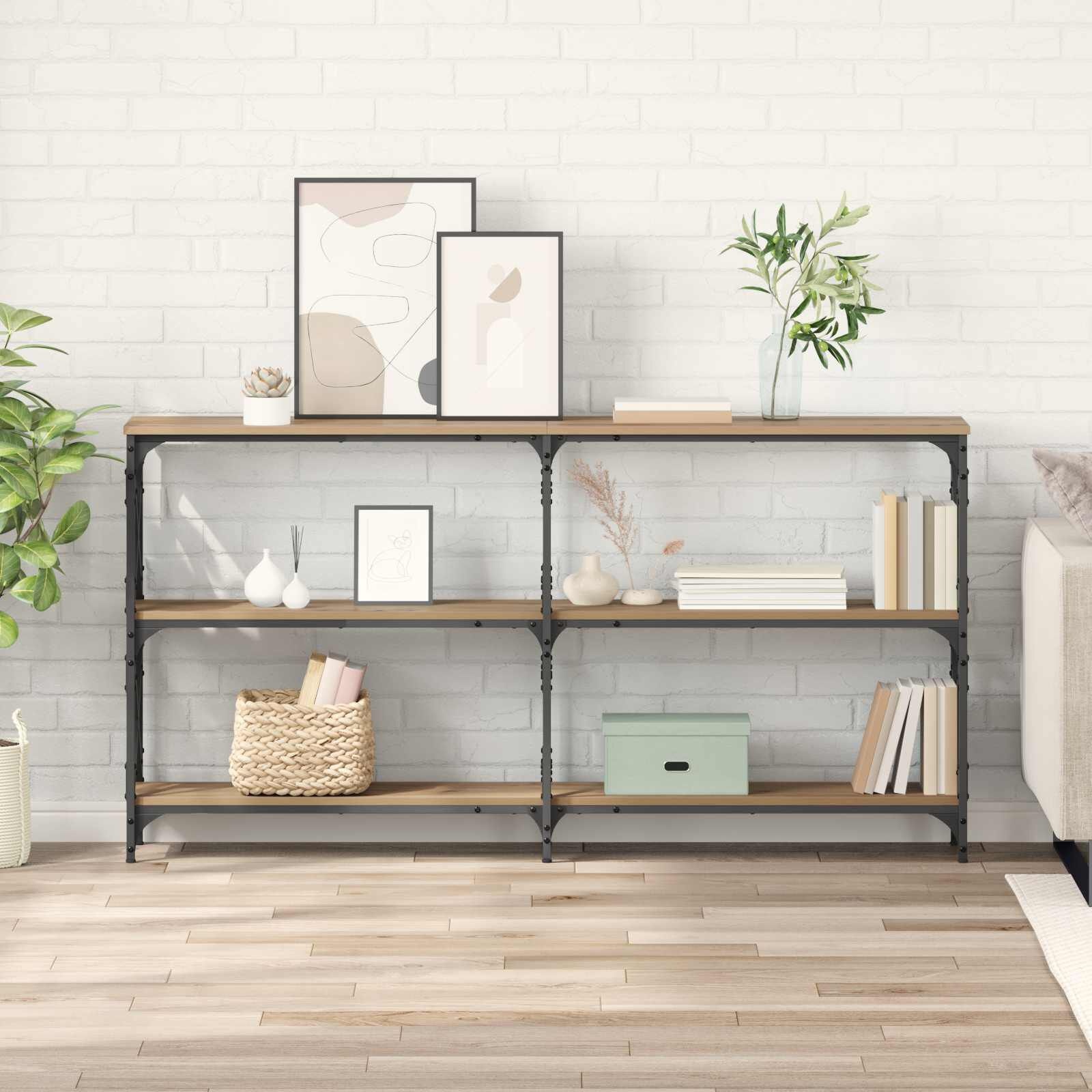 Console Tafel Artisan Eiken 156 cm - 34% Korting