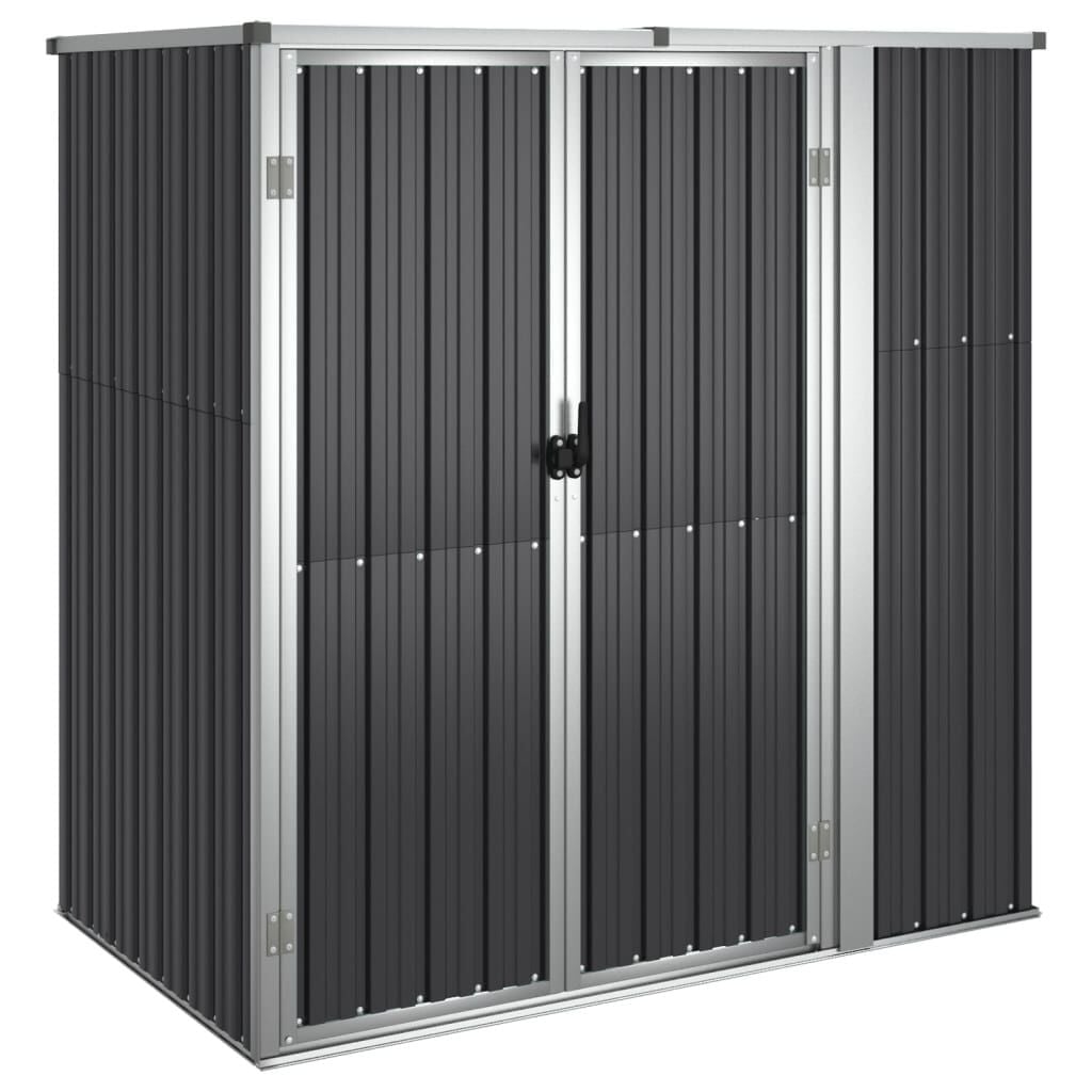 VidaXL Tuinschuur Gegalvaniseerd Staal Antraciet (161x89x161 cm) - 34% Korting