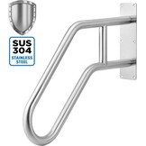 QWORK RVS U-greep 60cm - Zilverkleurige Wandbeugel (33% Korting)