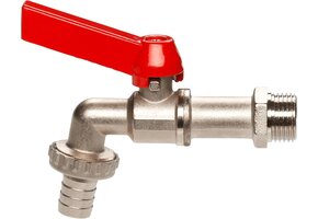 Kogel-uitloopventiel 13mm/G 3/4" 49% Korting