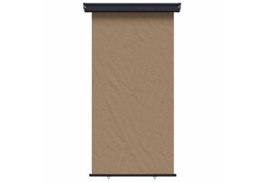 Balkon Zijscherm 117x250 cm Taupe - 34% Korting