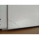 vidaXL Hoekonderkast Lyon 75,5x75,5x81,5 cm sonoma eikenkleurig