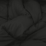 vidaXL Vol jaar dekbed Zwart 140 x 220 cm Microfiber