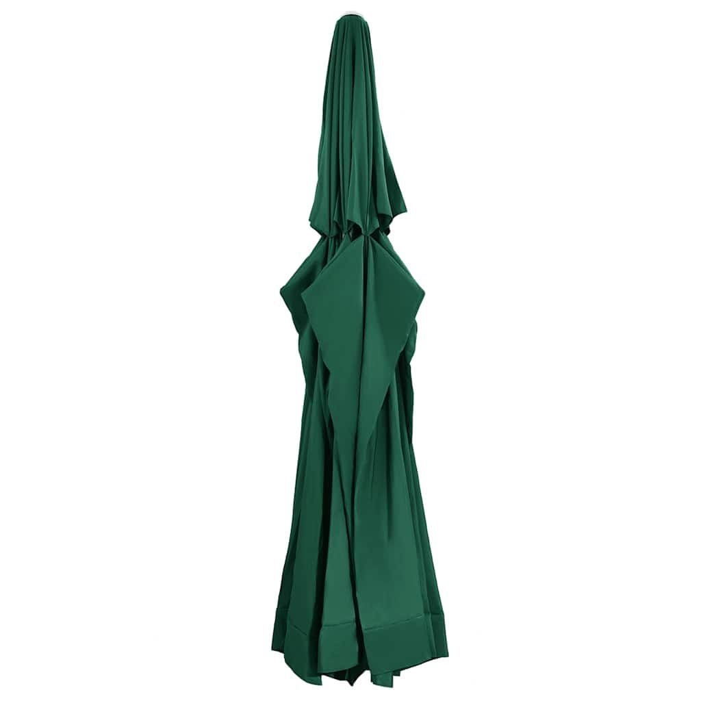 vidaXL Vervangingsdoek voor parasol 600 cm groen