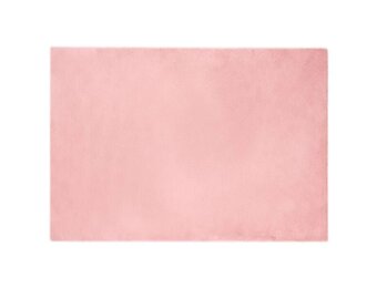 vidaXL Antislip vloerkleed van imitatie konijnenbont OLITE Roze