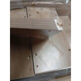 vidaXL Nachtkastjes 2 st wandgemonteerd 45x26x28,5 cm artisanaal eiken