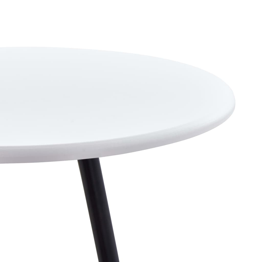 vidaXL Bartafel 60x107,5 cm MDF wit