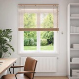 vidaXL Venetiaanse jaloezie Eiken Look 105 x 160 cm 35 mm