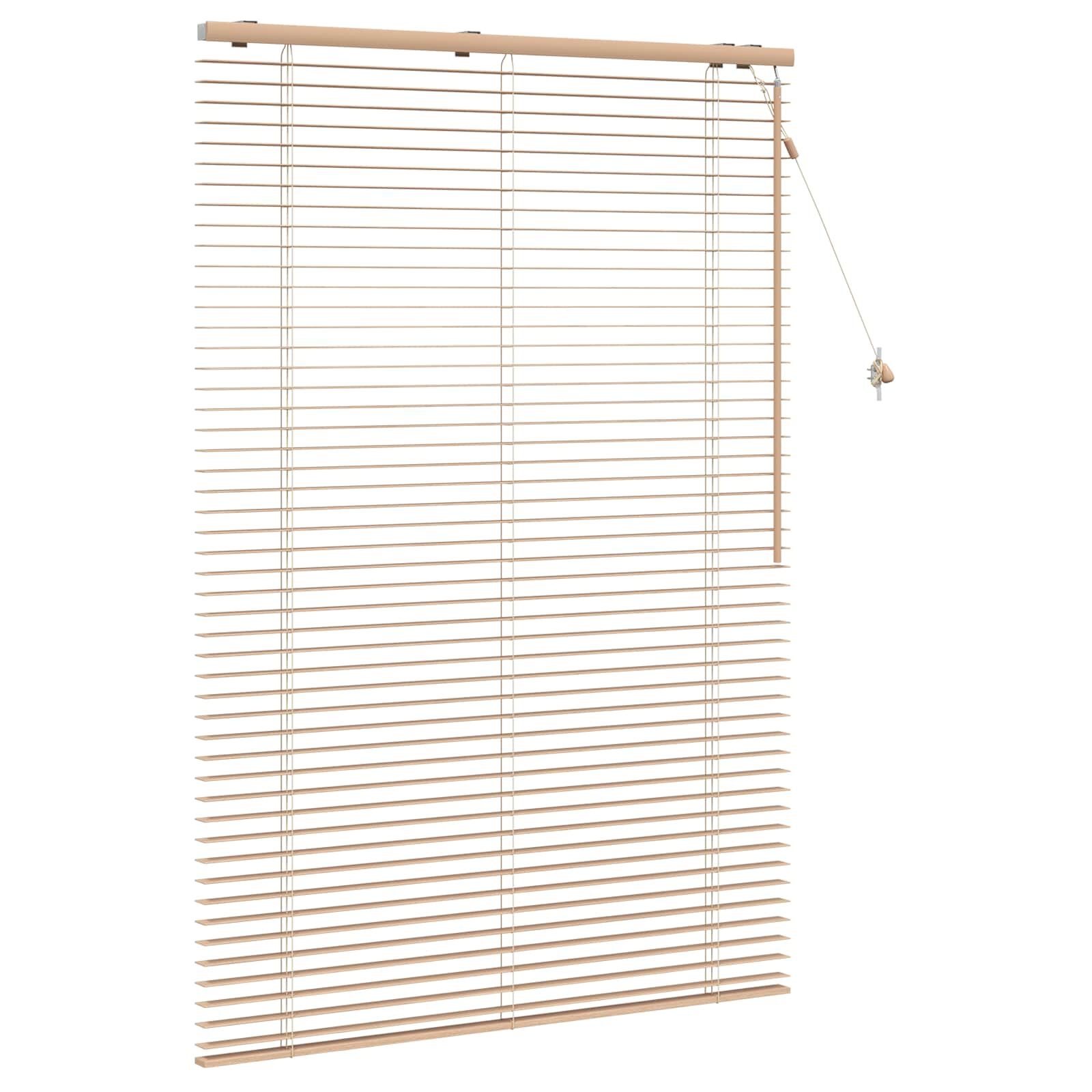 vidaXL Venetiaanse jaloezie Eiken Look 105 x 160 cm 35 mm