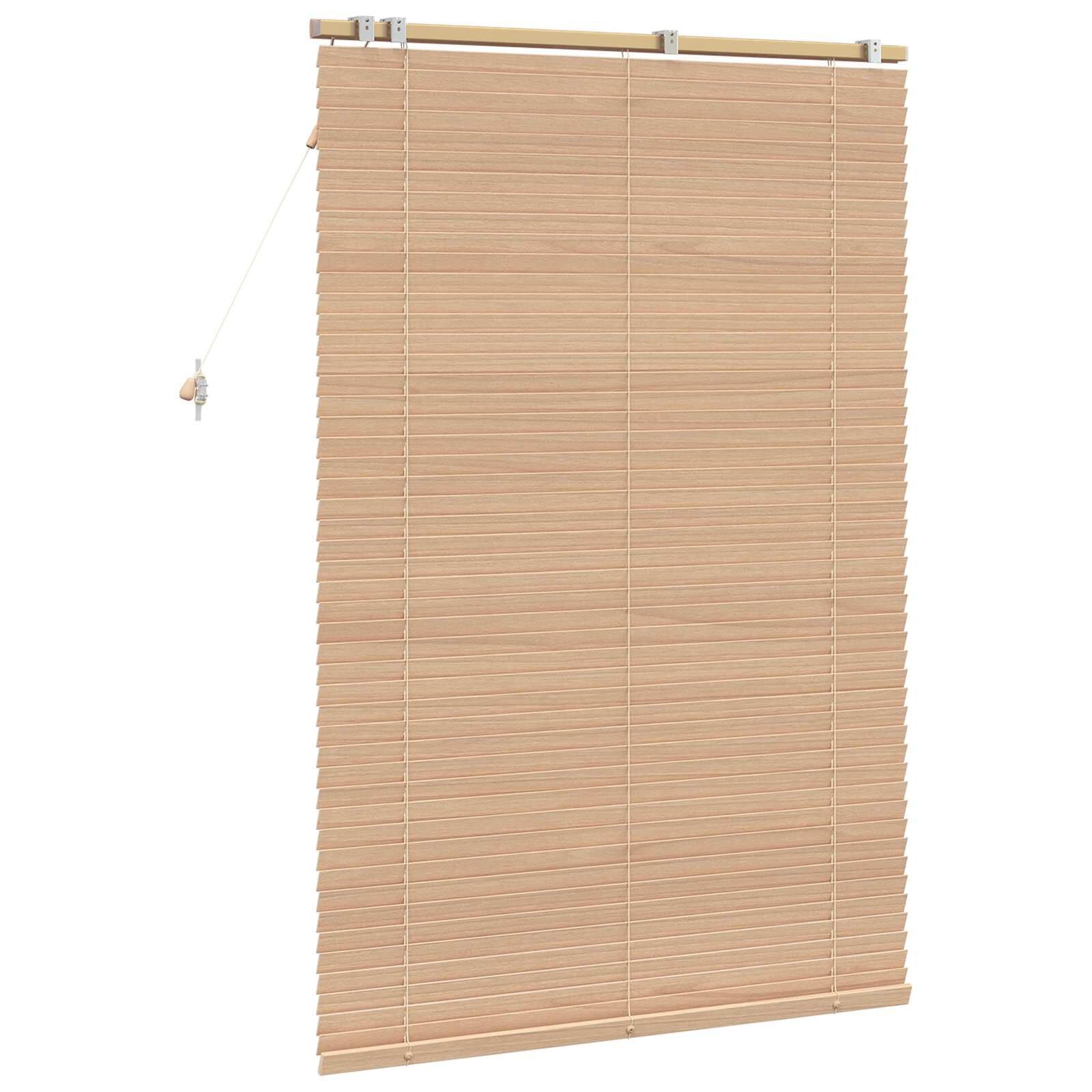 vidaXL Venetiaanse jaloezie Eiken Look 105 x 160 cm 35 mm