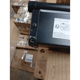 vidaXL Uittrekbaar Zijscherm Rechthoekig 120 x 500 cm Polyester Grijs