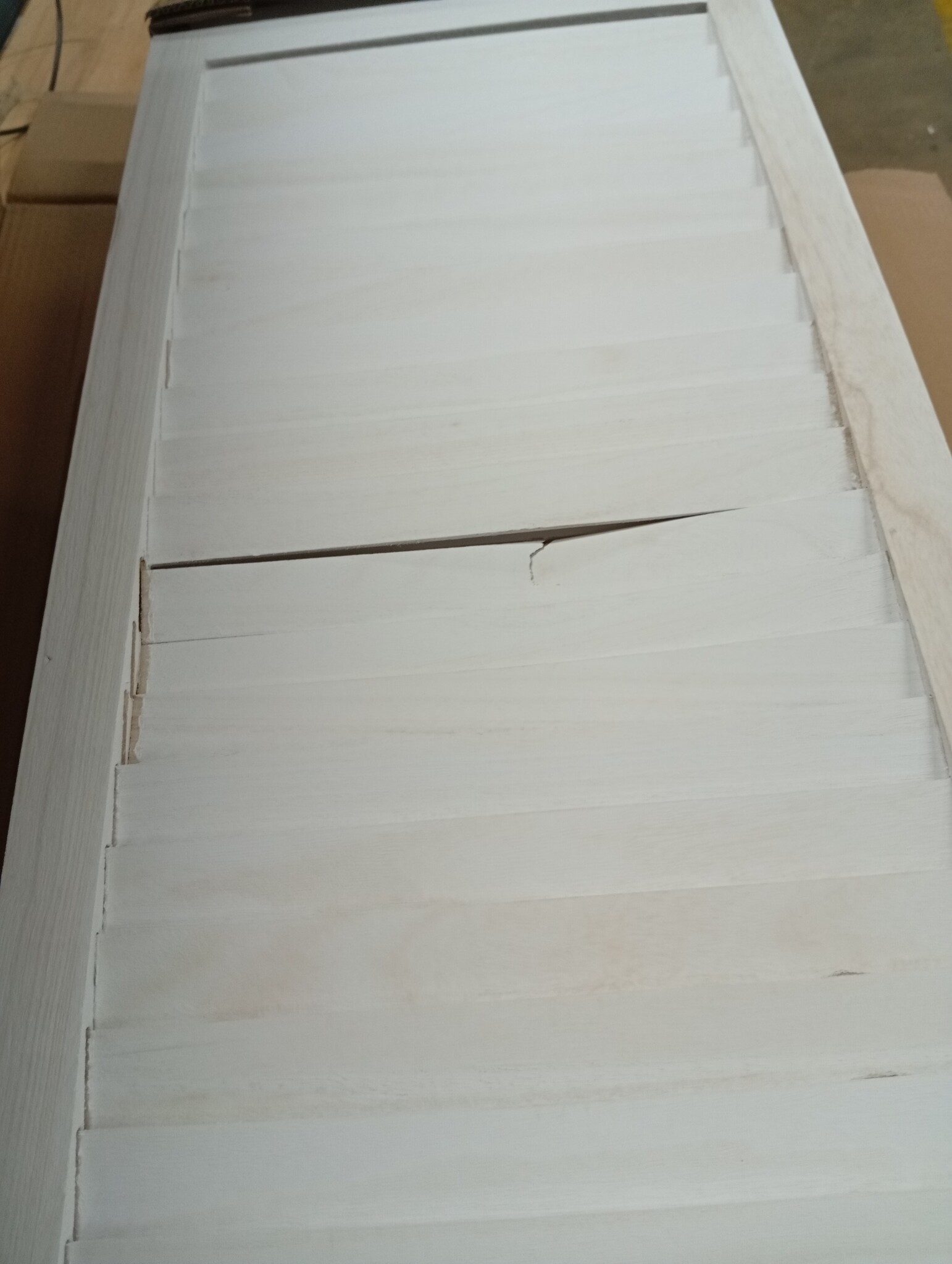 vidaXL Hoofdbord 100x5x78/88 cm kunstleer wit