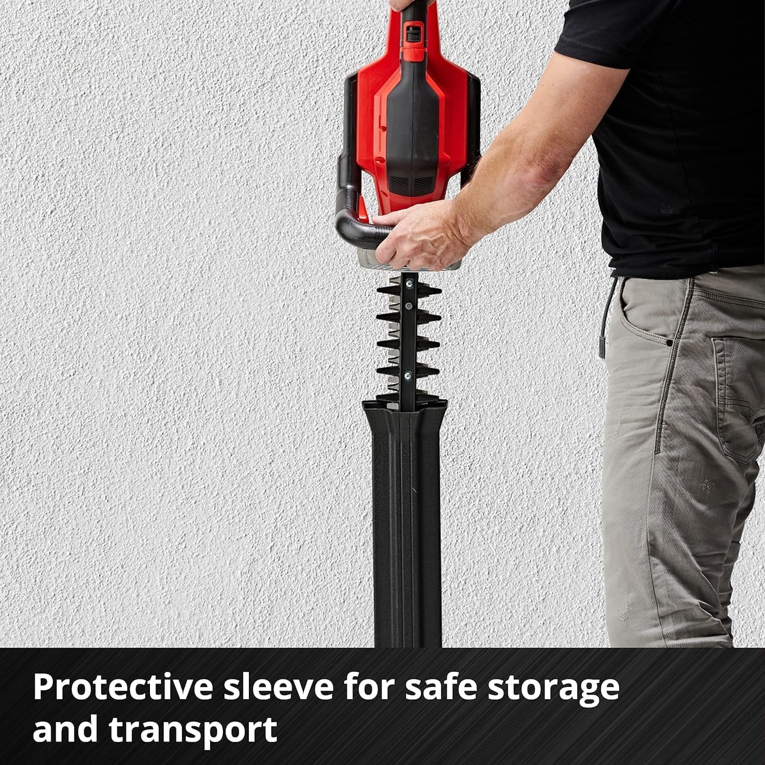 Einhell Accu Heggenschaar GE-CH 36/65 Li Solo - 65 cm - Rood/Zwart