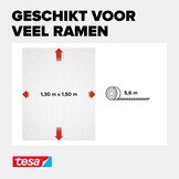 tesa INSECT STOP Klittenband Vliegenhor - 130 x 150 cm - Wit