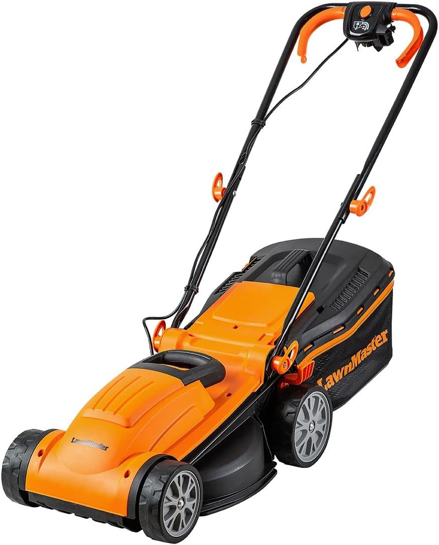 LawnMaster Elektrische grasmaaier, 1800 W, 40 cm, mulchen, 600 m²