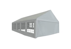Tentdoek Grijs 10x5m PE - 59% Korting