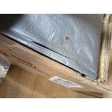 vidaXL Tentdoek zonder frame Grijs 10 x 5 m PE