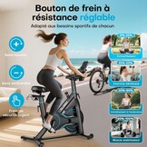 Hometrainer 6-in-1 met App & 35% Korting - Max 180kg