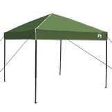 vidaXL Luifeltent 243 x 243 x 251 cm Groen Stof
