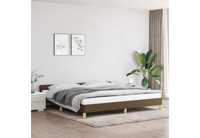 Donkerbruin Bedframe 200x200 cm - 34% Korting