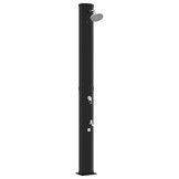 vidaXL Zonne-douche met douchekop en kraan 40 l PVC, ABS, Zinklegering