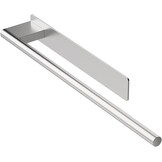 Ibergrif M34454A Handdoekhouder zonder boren, 37 cm, 304 roestvrij staal, handdoekstang om te plakken, voor badkamer en keuken