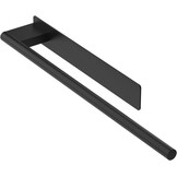 Ibergrif M34454A Handdoekhouder zonder boren, 37 cm, 304 roestvrij staal, handdoekstang om te plakken, voor badkamer en keuken