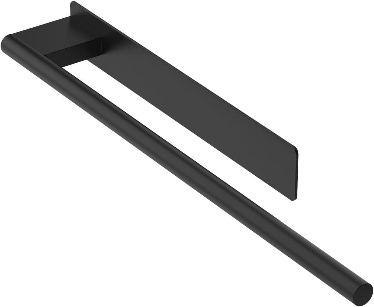 Ibergrif M34454A Handdoekhouder zonder boren, 37 cm, 304 roestvrij staal, handdoekstang om te plakken, voor badkamer en keuken