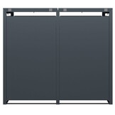 Container Ombouw Antraciet Hout voor 2x240L Containers - 55% Korting