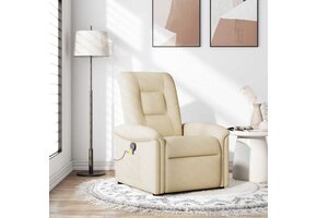 Verstelbare Massagestoel Crème - 35% Korting