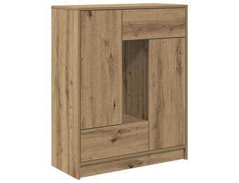 vidaXL Dressoir met lades en deuren 73x31x90 cm ambachtelijk