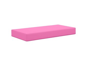 vidaXL Buiten Zitkussen 100% Polyester Roze 80 x 40 x 8 cm