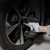 VEVOR 1/2" Drive Impact Socket Set, 9-delige Diepe Socket Set Metrisch 29-38mm, 6-punts Cr-Mo gelegeerd staal voor Auto Reparatie, Gemakkelijk af te lezen Maatmarkeringen, Robuuste constructie,