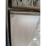 Salontafel Sonoma Eiken 100x100 cm - Lichte Kras