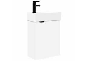 Badkamermeubel met Kraan Wit - 34% Korting!