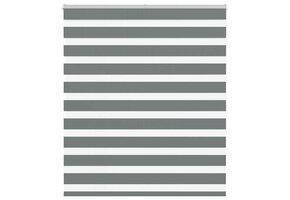 Donkergrijs Zebra Rolgordijn 135x150 cm - 33% Korting