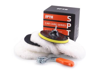 Polijstpads 15 cm van SPTA 5Pcs 7Inch Woolen Bonnet Sets