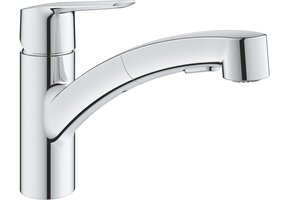Keukenmengkraan Chroom met Uittrekbare Douche - 34% Korting!