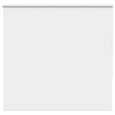 vidaXL Rolgordijn verduisterend 165x130 cm stofbreedte 161,6 cm wit