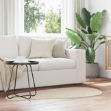 vidaXL Tapijt HUARTE Beige 80 x 150 cm Polyester