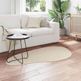 vidaXL Tapijt HUARTE Beige 80 x 150 cm Polyester