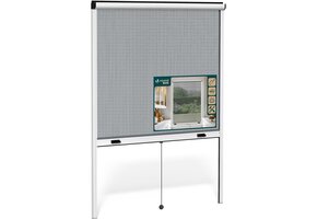 Wit Rolgordijn Hor 130x160 cm L - 33% Korting