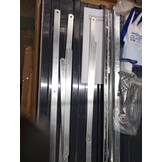 vidaXL Plantenbak verhoogd 240x40x77 cm gegalvaniseerd staal antraciet