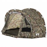 vidaXL Vistent 4-persoons waterdicht camouflage
