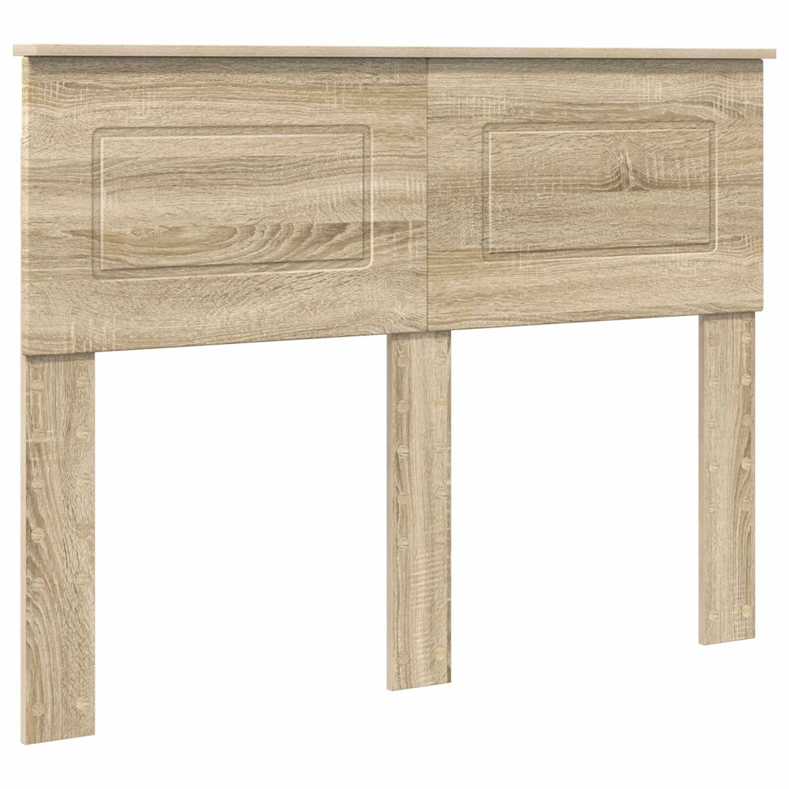 vidaXL Hoofdbord Sonoma Eiken Bewerkt hout