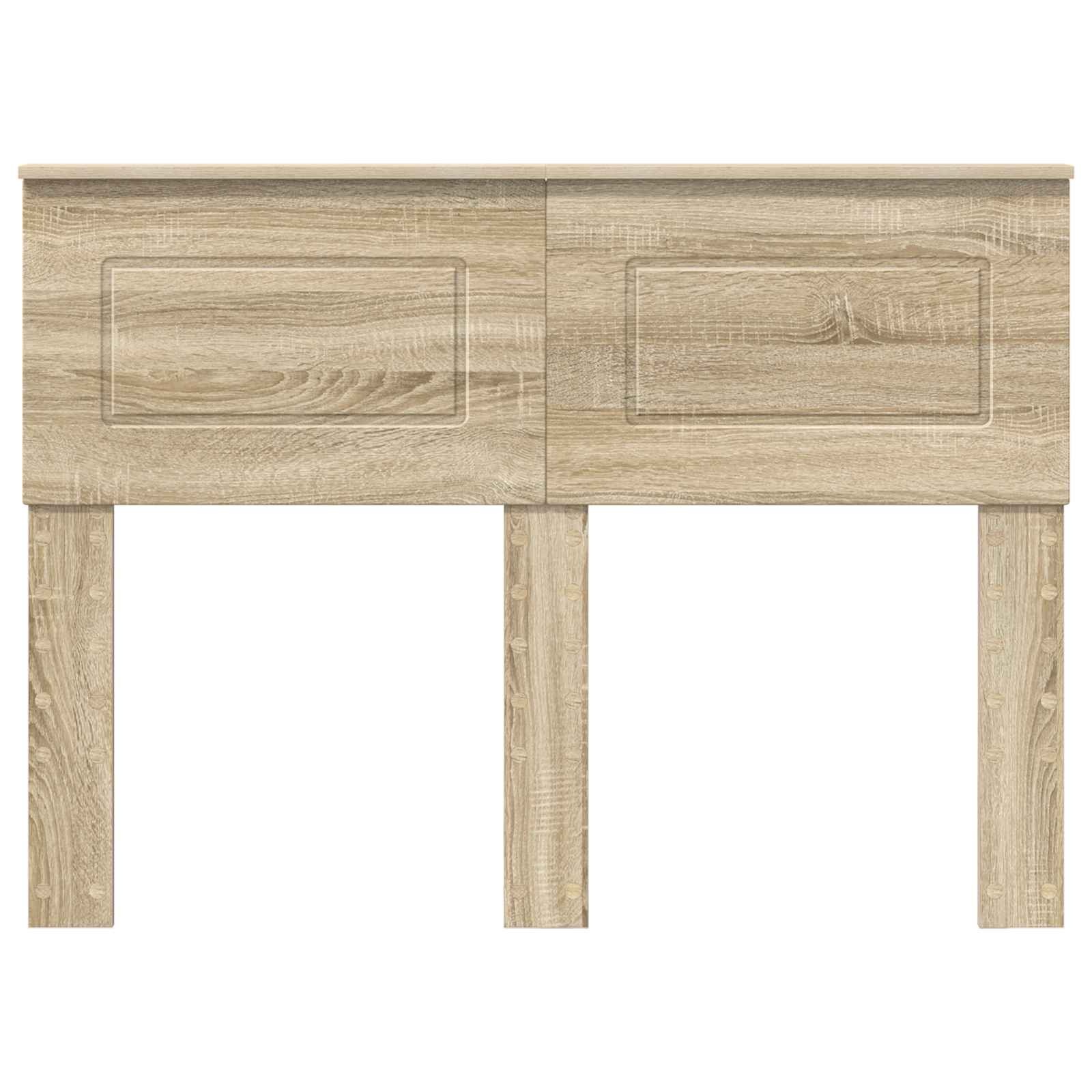 vidaXL Hoofdbord Sonoma Eiken Bewerkt hout