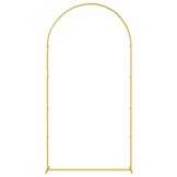 vidaXL Trouwrand Goud 100 x 39 x 200 cm Staal