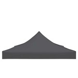 vidaXL Partytentdak 270 g/m² 4x3 m antraciet
